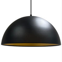 PENDELLEUCHTE Lipeo 40/23 - Schwarz, Metall (23/40/23cm) - Bamyum