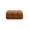 POUF Kendal aus Samt kamel - Hellbraun, Textil (104/45/72cm) - Micadoni