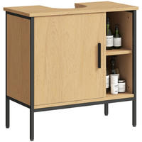 HÄNGESCHRANK Eiche 1 Stück - Beige, Metall (60/59.5/30cm) - GiPP