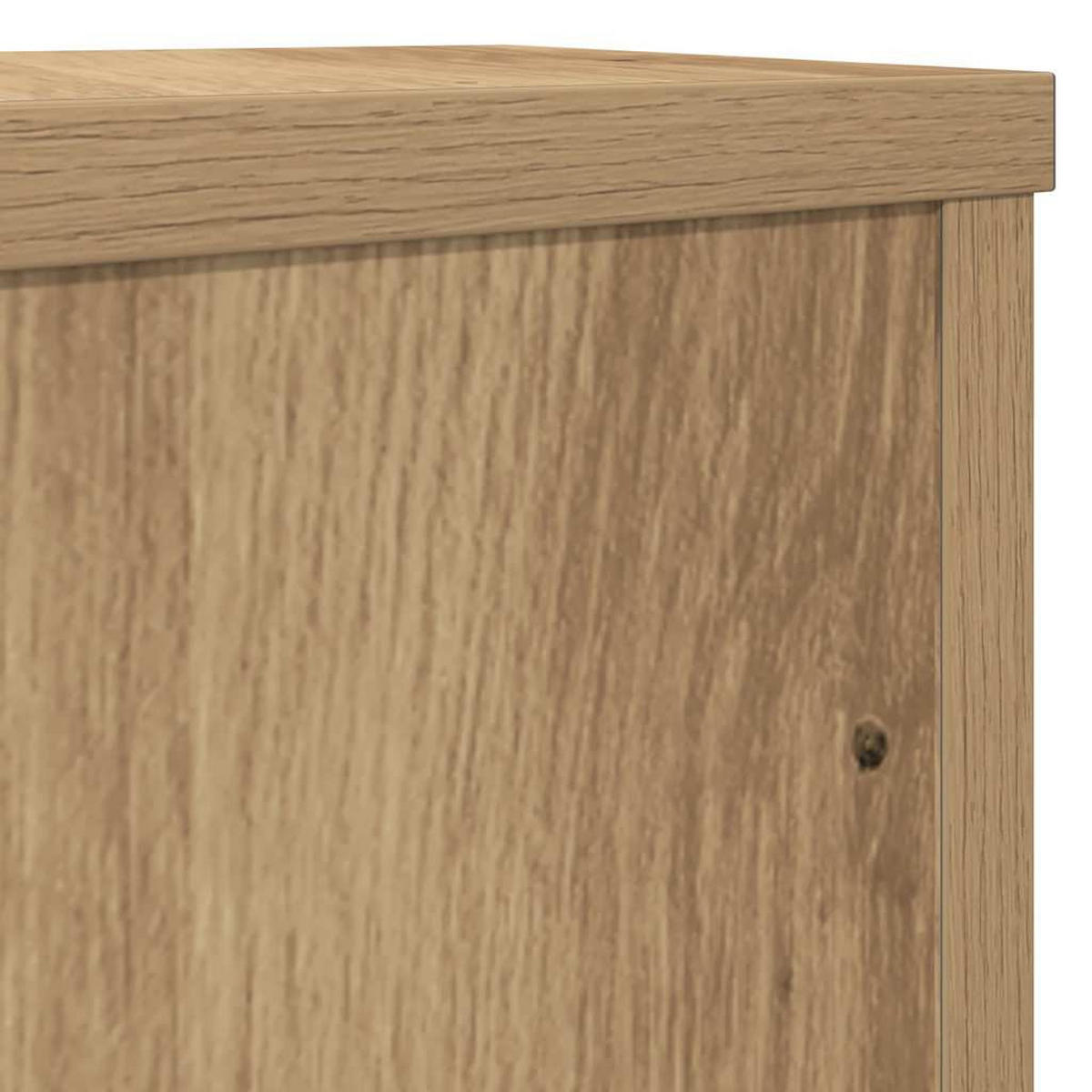 PFLANZENSTÄNDER 2er Set Artisan-Eiche 20/20/30 Cm Holzwerkstoff - Braun, Holzwerkstoff (20/30/20cm) - vidaXL