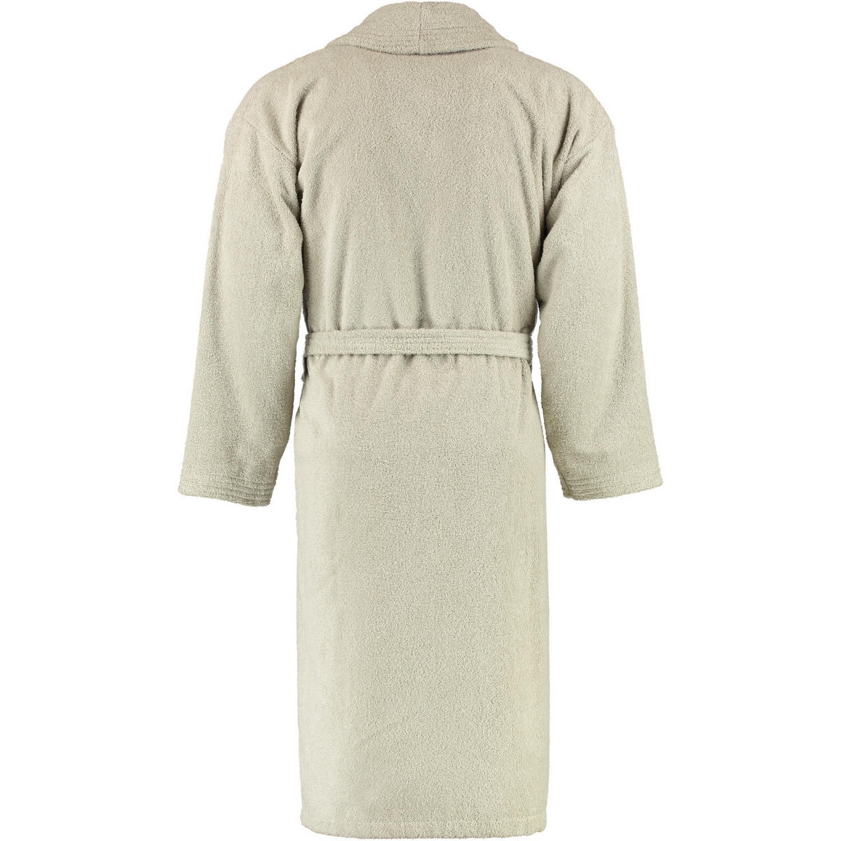BADEMANTEL UNISEX SCHALKRAGEN SIR & LADY STONE - 320 - Beige, Textil (XLnull) - Rhomtuft