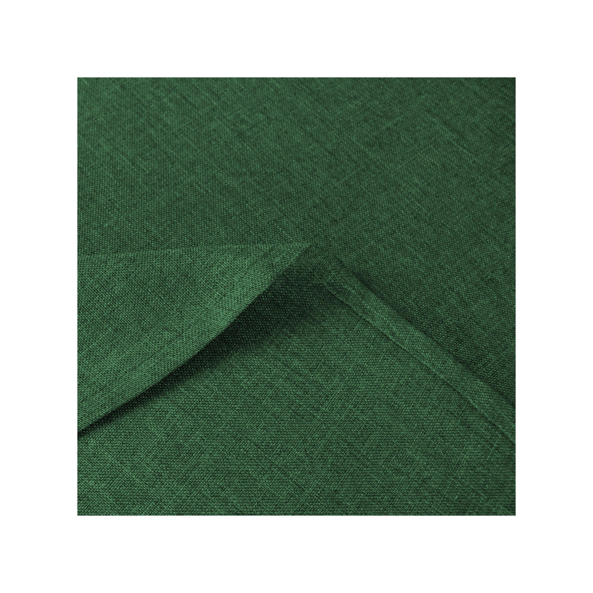TISCHDECKE Leinenoptik 135/180 cm oval Dunkelgrün - Dunkelgrün, Textil (135/180cm) - TiborTex
