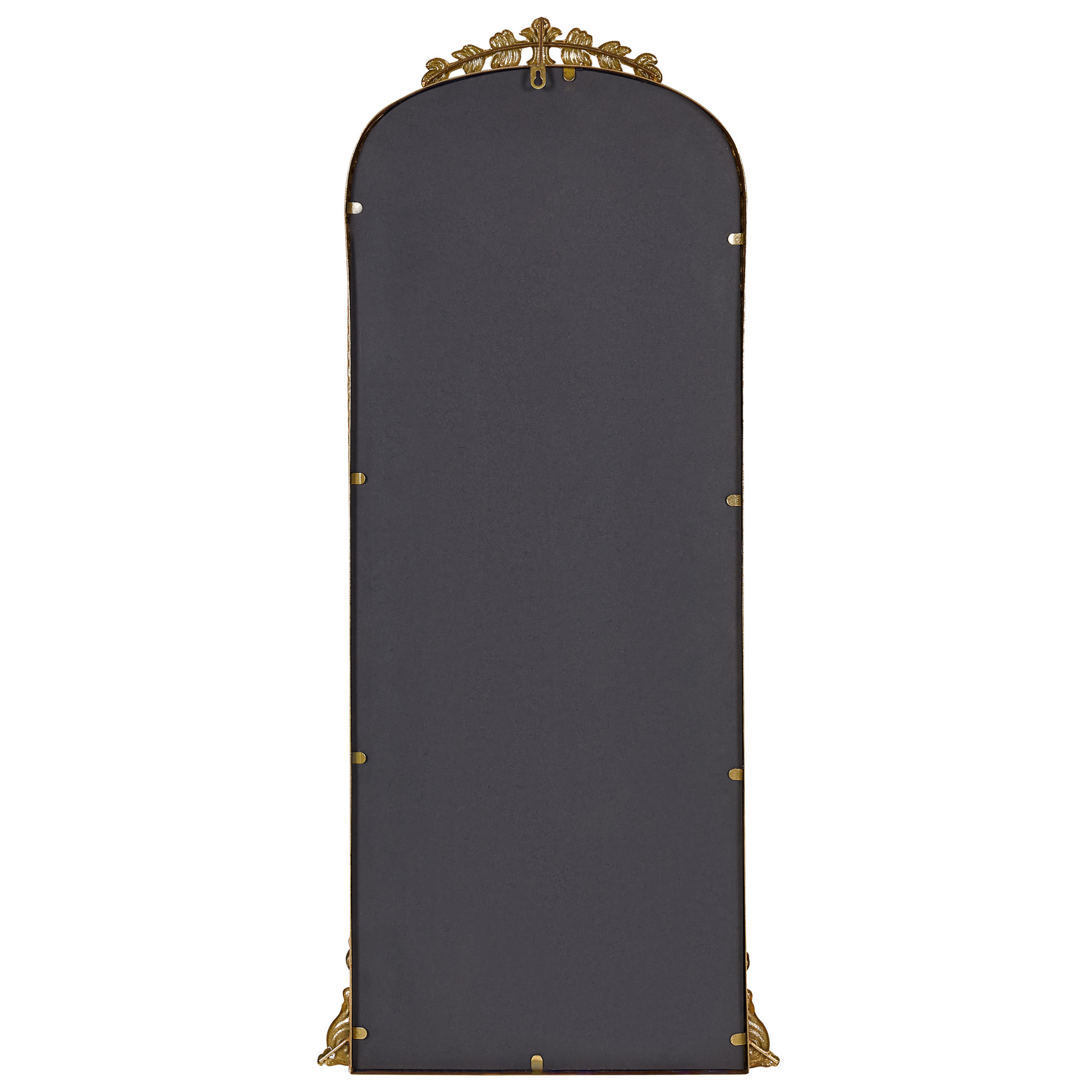 WANDSPIEGEL gold Metall 51/114 cm Livry - Goldfarben, Metall (51/114/3cm) - Beliani