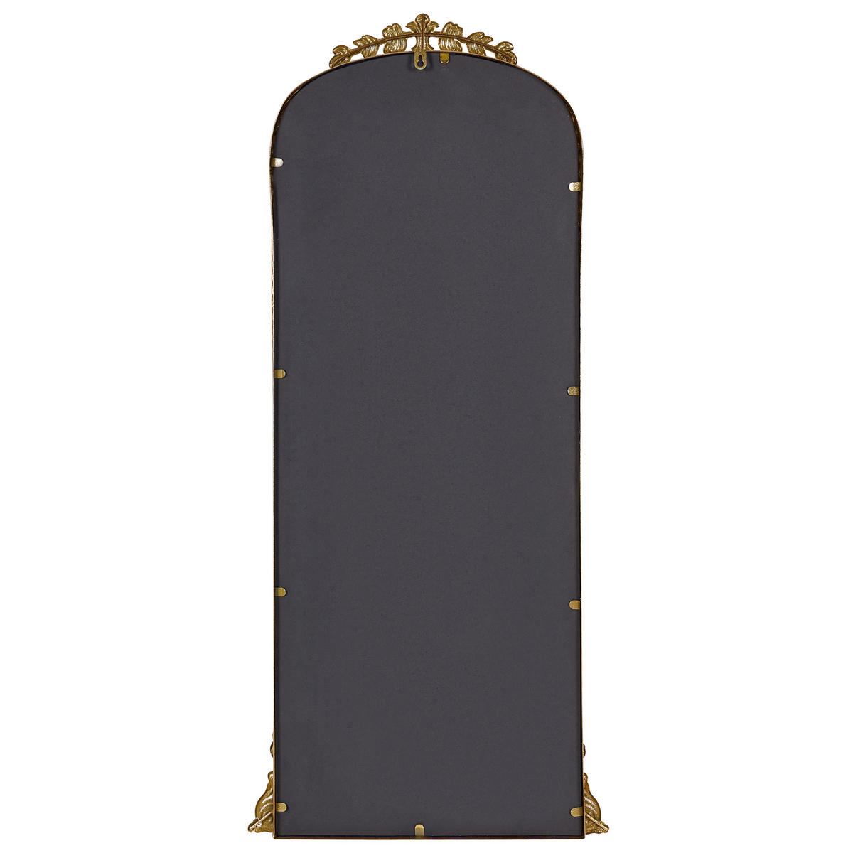 WANDSPIEGEL gold Metall 51/114 cm Livry - Goldfarben, Metall (51/114/3cm) - Beliani