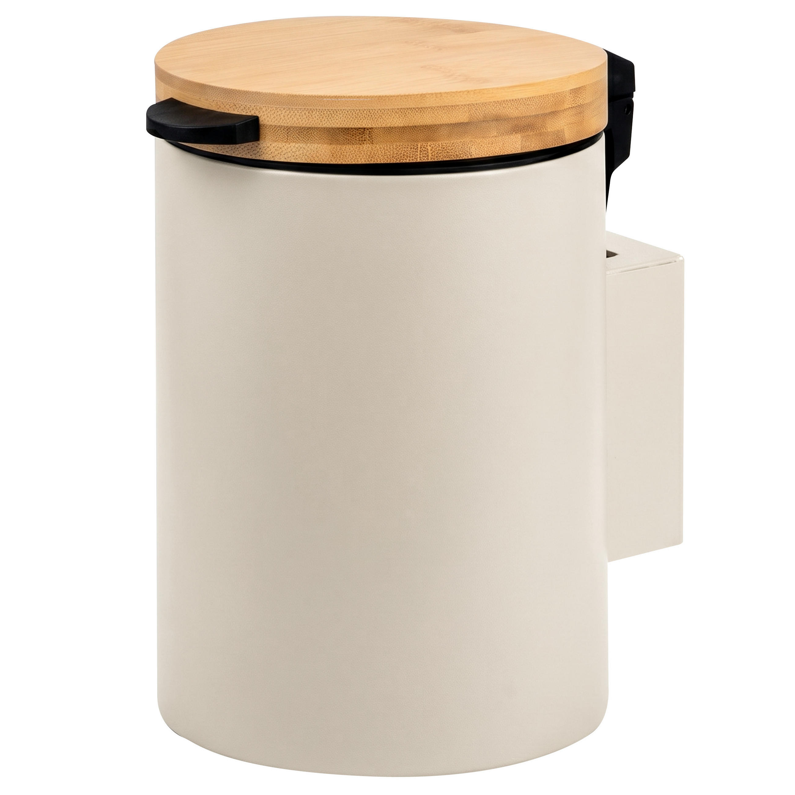 bremermann Wand-Kosmetikeimer Beige 17x25x23 cm
