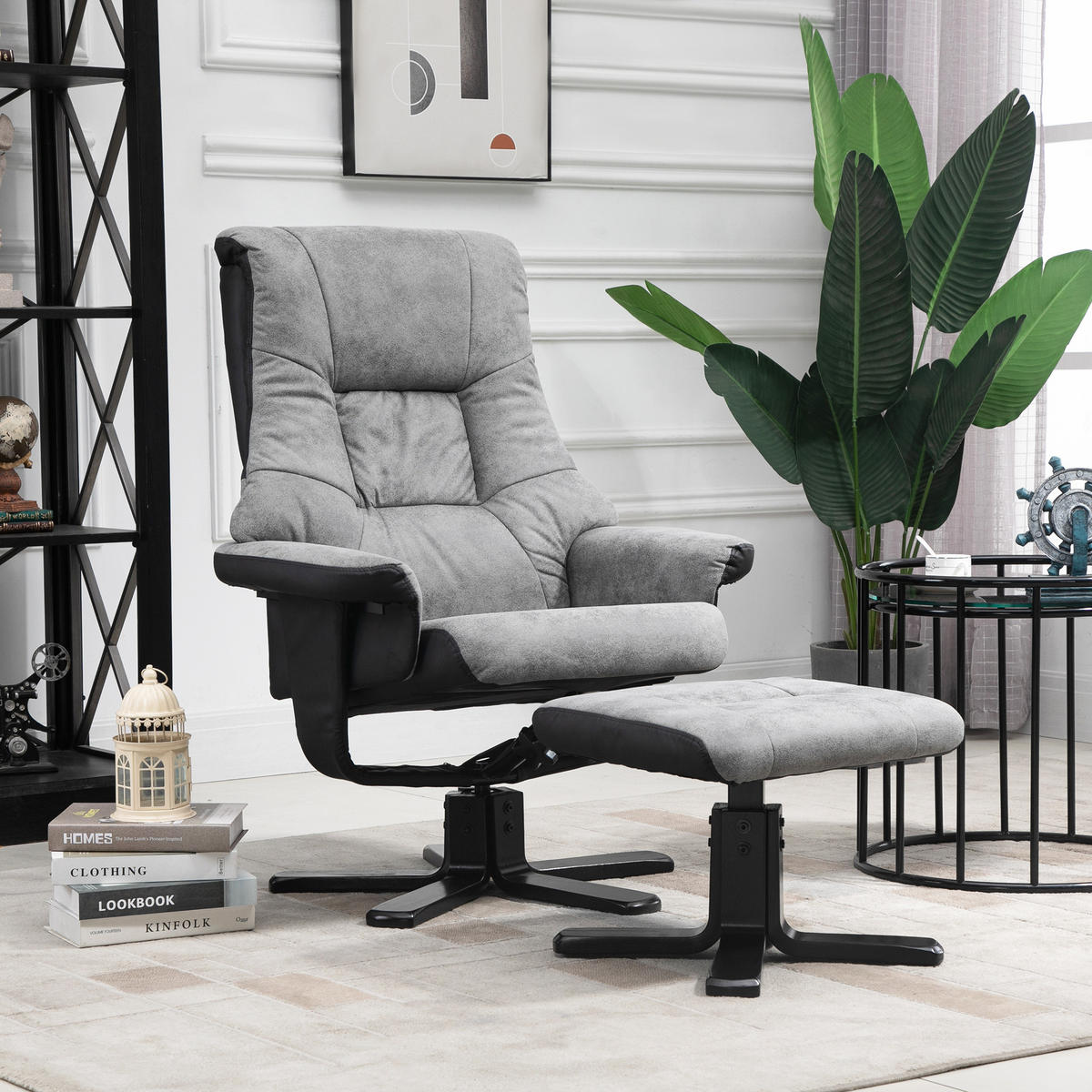 SESSEL Grau 78.0/82.5/109.0cm - Grau, Textil (82.5/109/78cm)