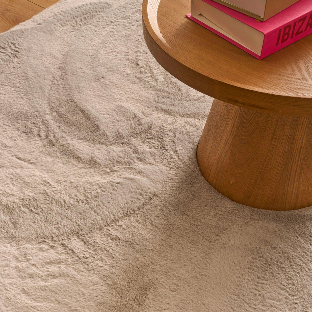 TEPPICH uni ultra weich grau Nube 80x150cm - Grau, Textil (80/150cm) - Nazar Rugs