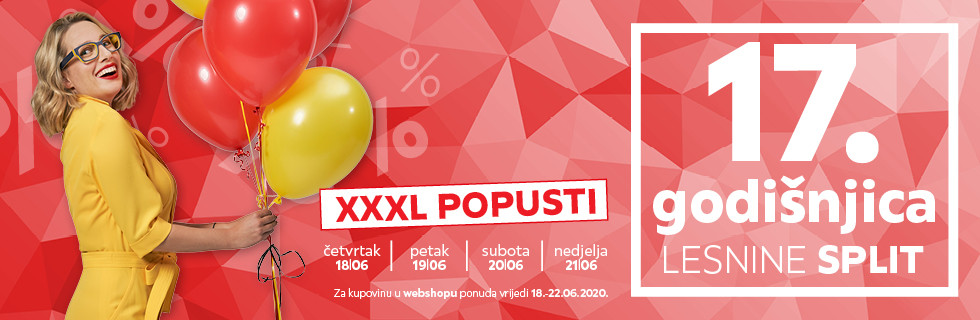 popusti Godišnjica Lesnine Split