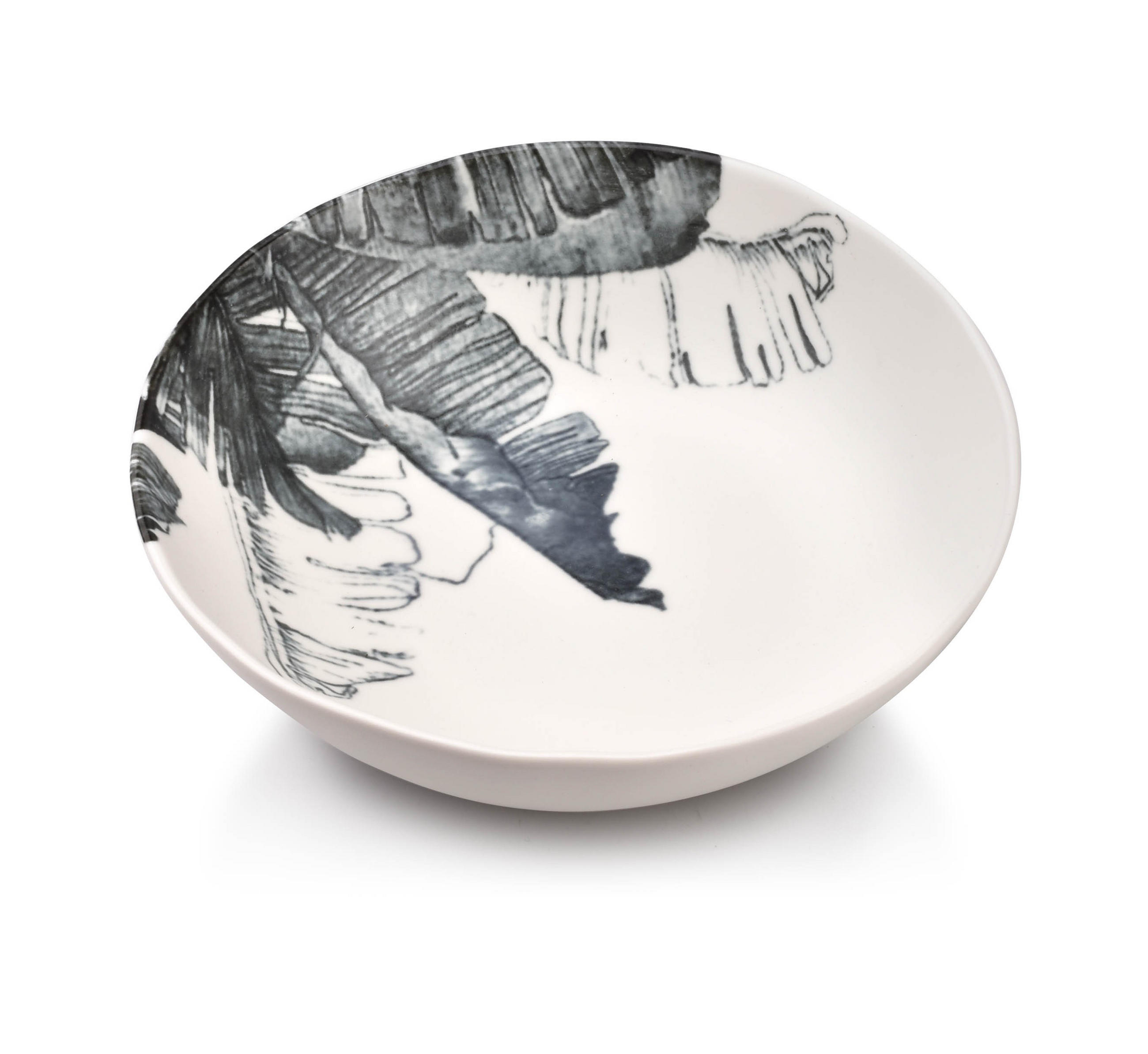 SCHALE Tropical Weiß 17.5/17.5/1.5 cm Keramik - Weiß, Keramik (17.5cm) - Mondex