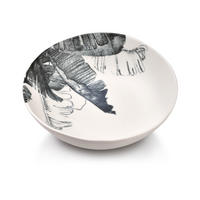 SCHALE Tropical Weiß 17.5/17.5/1.5 cm Keramik - Weiß, Keramik (17.5cm) - Mondex