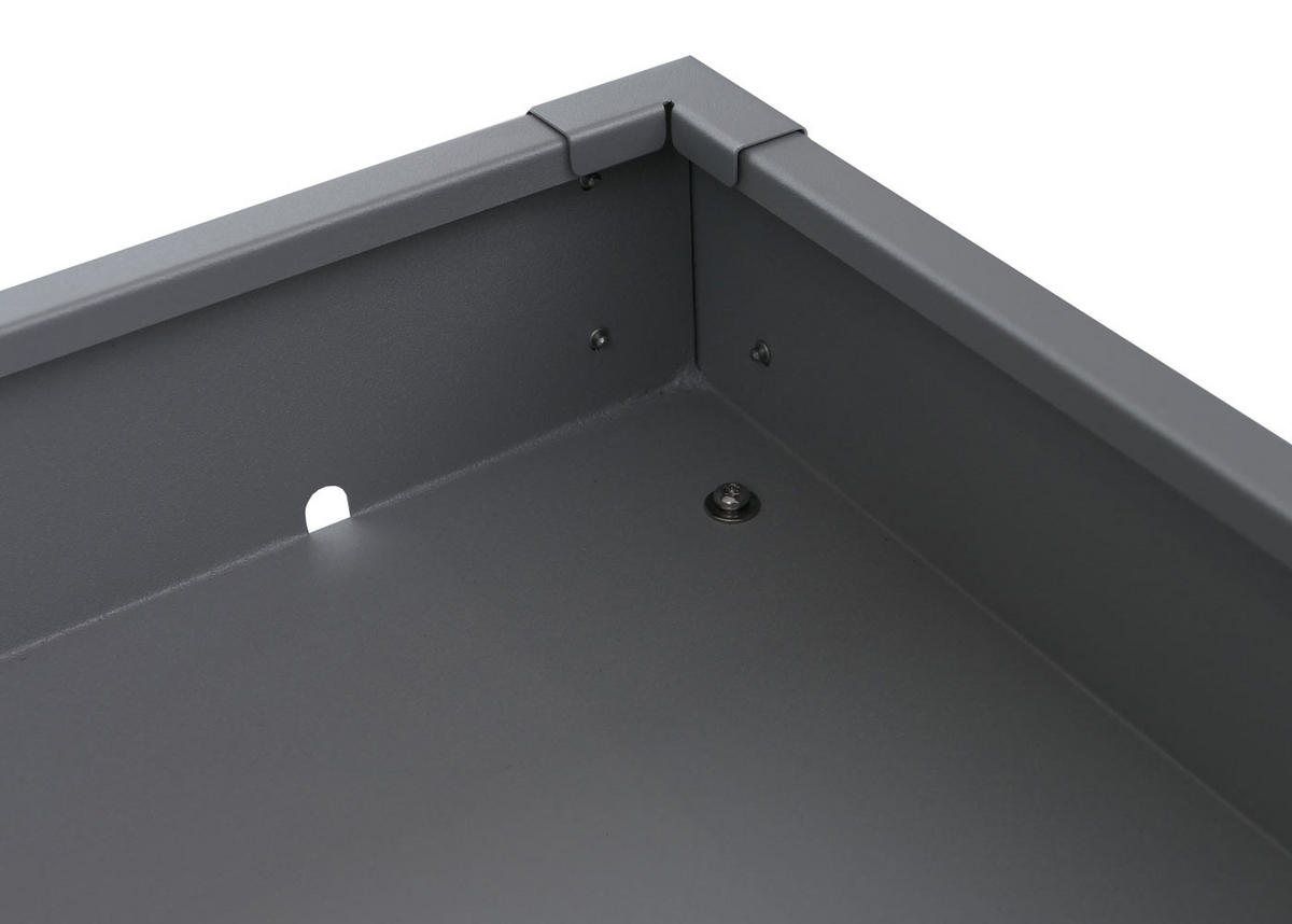 GARÁŽ pro sekačku Grey - šedá, kov (60/39/70cm) - MCW