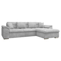 ECKSOFA Diana, Seite: Rechts - Hellgrau, Holz/Textil (280/160cm) - MIRJAN24