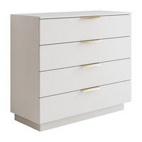 KOMMODE LINA KASCHMIR 95 LED auf hohen Beinen Gold Chrom - Kaschmir, Holzwerkstoff (95/84/40cm) - Lookway