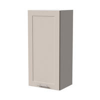 HÄNGESCHRANK Oslo W4/45 Weiß / Kaschmir Matt 45 / 32,5 / 96cm - Kaschmir/Weiß, Holz/Holzwerkstoff (45/96/32.5cm) - Feldmann-Wohnen