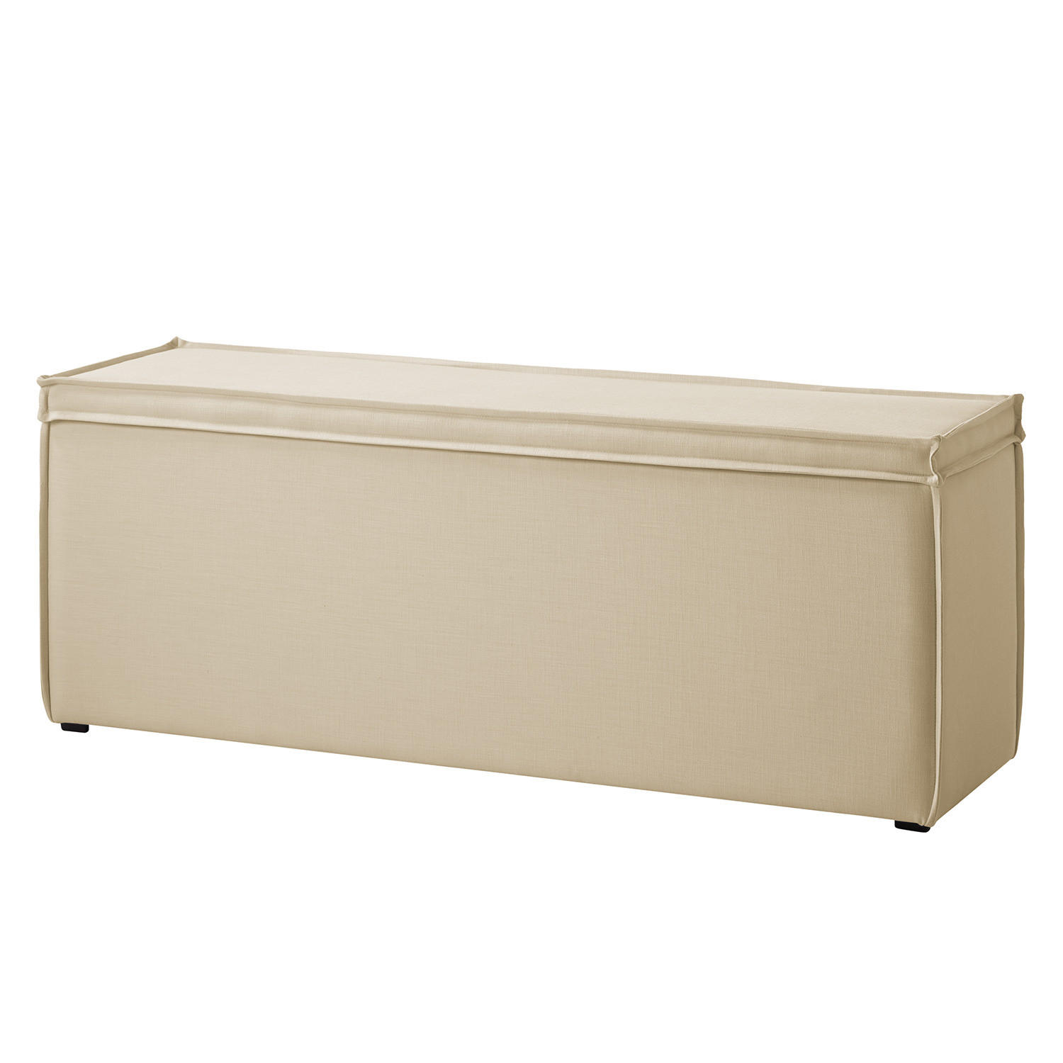 BETTTRUHE - Weicher Baumwollstoff - Sandfarben, Naturmaterialen (140/51/40cm) - home24