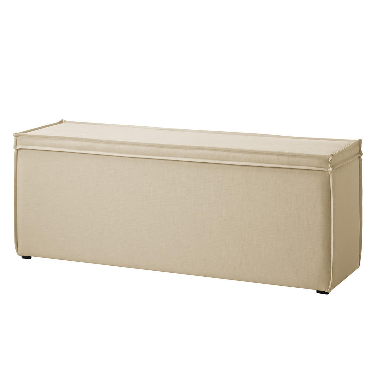 BETTTRUHE - Weicher Baumwollstoff - Sandfarben, Naturmaterialen (140/51/40cm) - home24