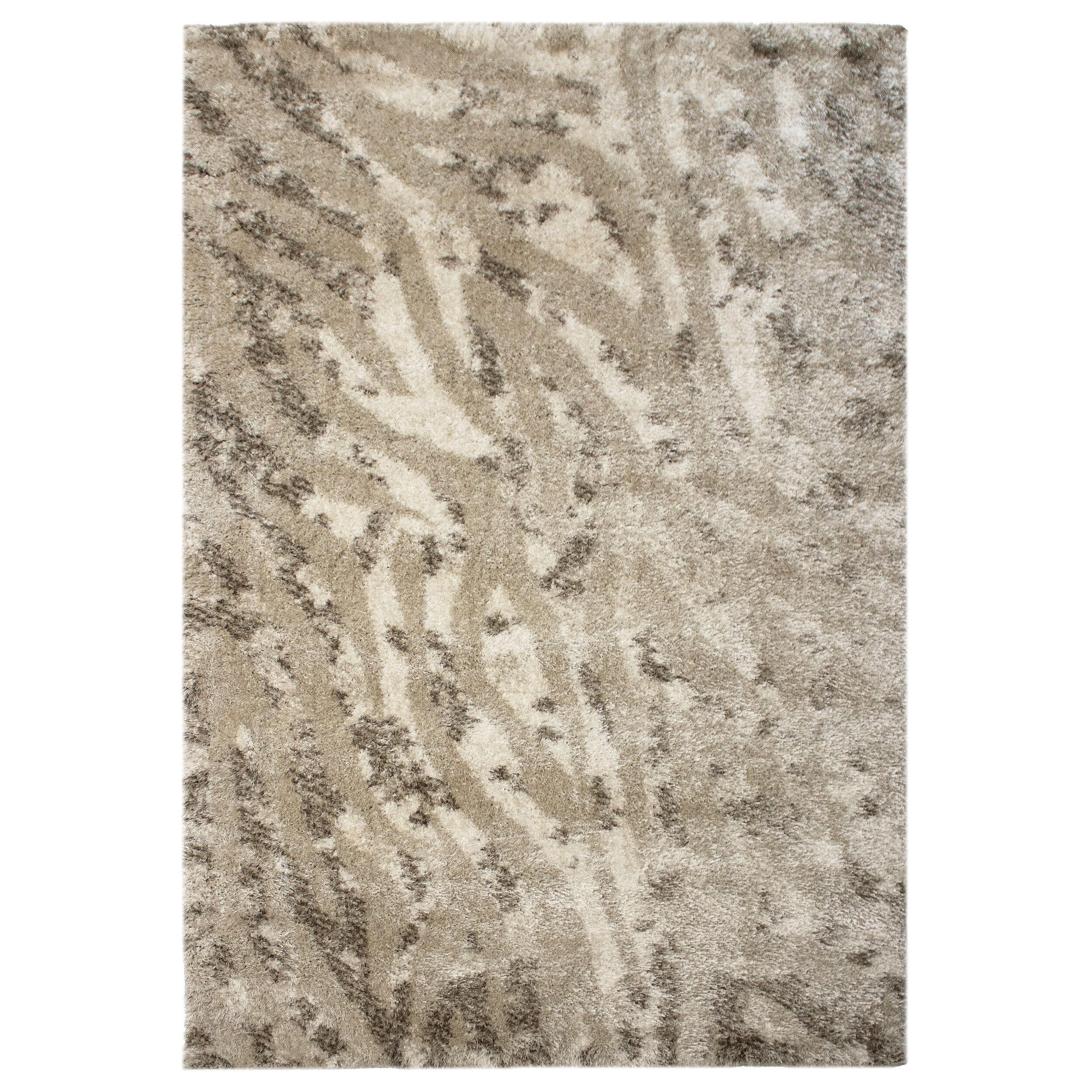 HOCHFLORTEPPICH DOVEL, abstrakt, Natur, 200 x 290 cm - Beige, Textil (200/290cm) - KADIMA DESIGN