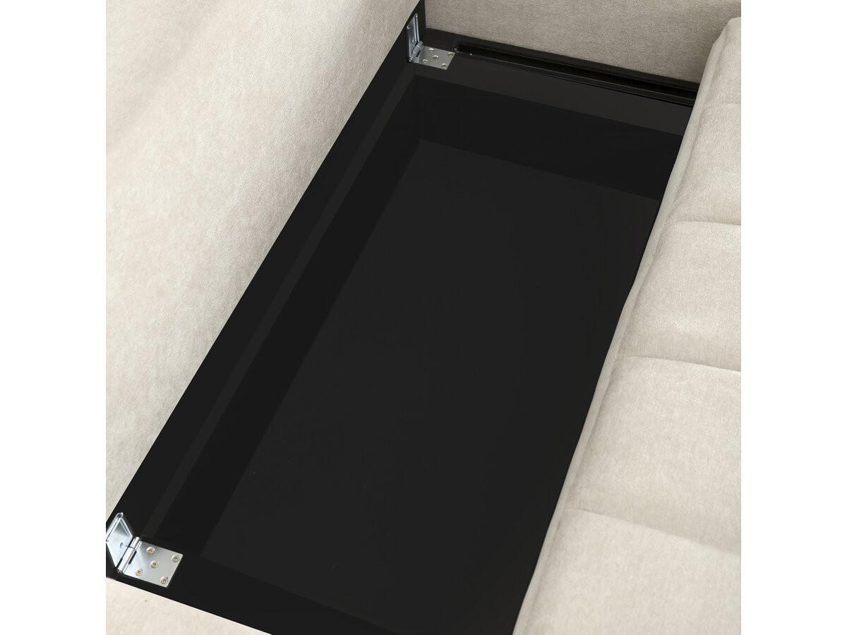 ECKSOFA trocadero beige - Creme, Textil (178/264cm) - Habitat Garten