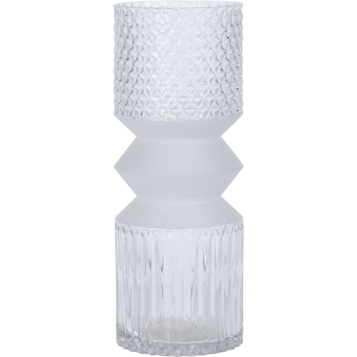 Home Styling Collection Blumenvase Transparent 30 cm