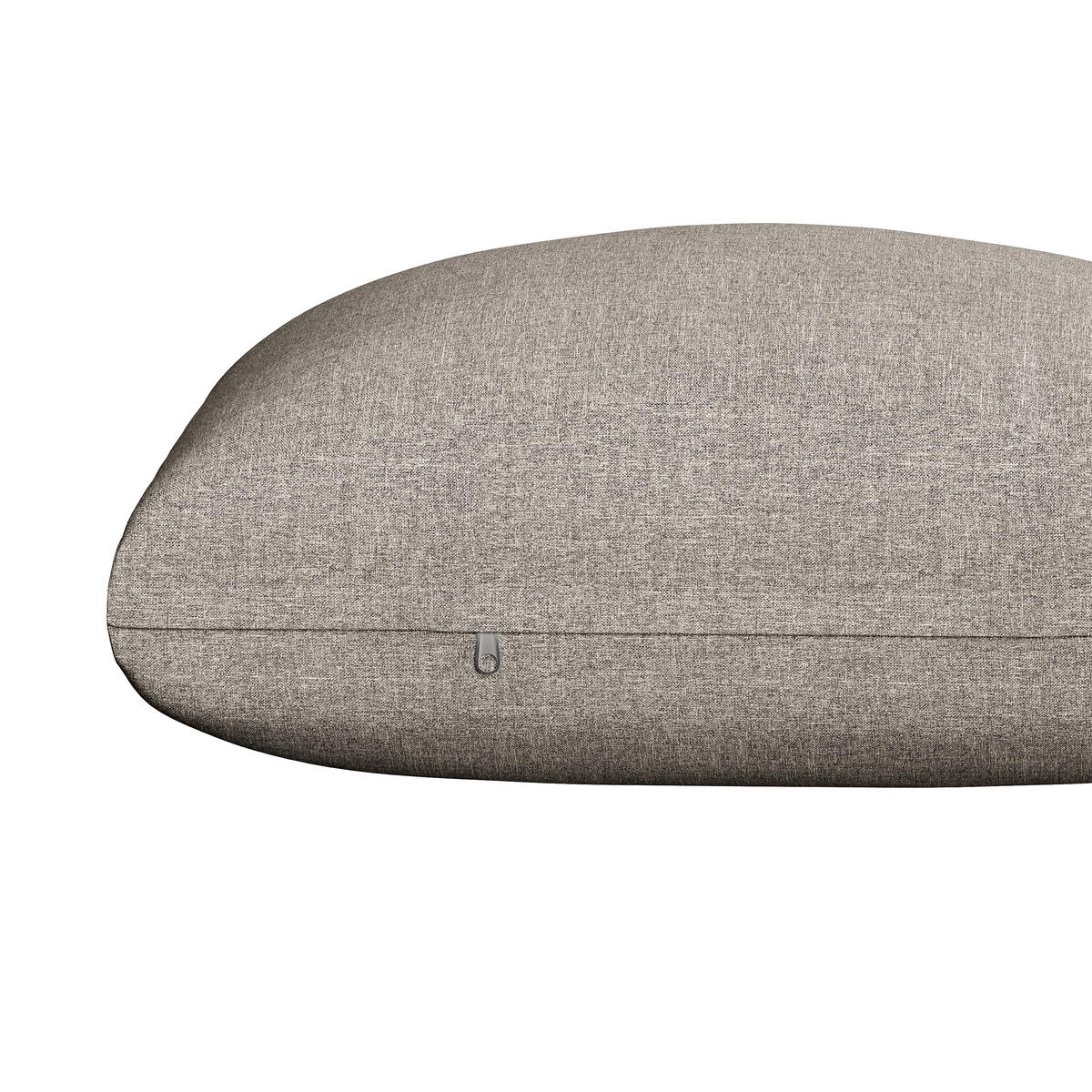 GARTENMÖBEL 123x68cm beige aus Metall und Polyester - Beige, Metall - Modfu