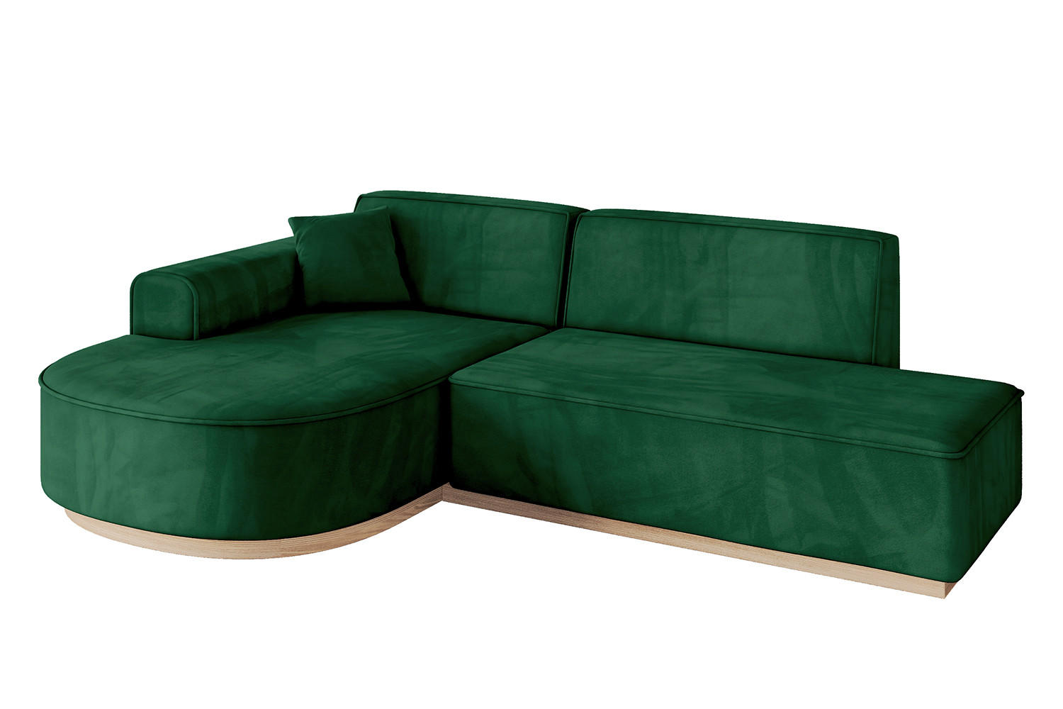 Altdecor Ecksofa Braun 243x171 cm