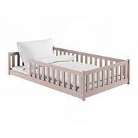 BETT 120/200 Maya Kaschmir - Beige, Holz (120/200cm) - Petits-meubles