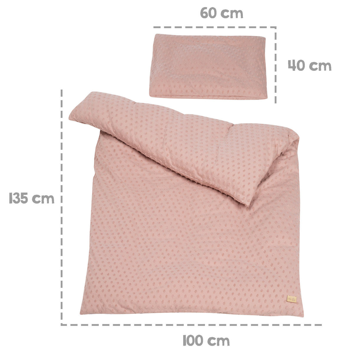 BABYBETTWÄSCHE Lil Planet 100x135 cm rosa - Rosa, Textil (100/135cm) - Roba
