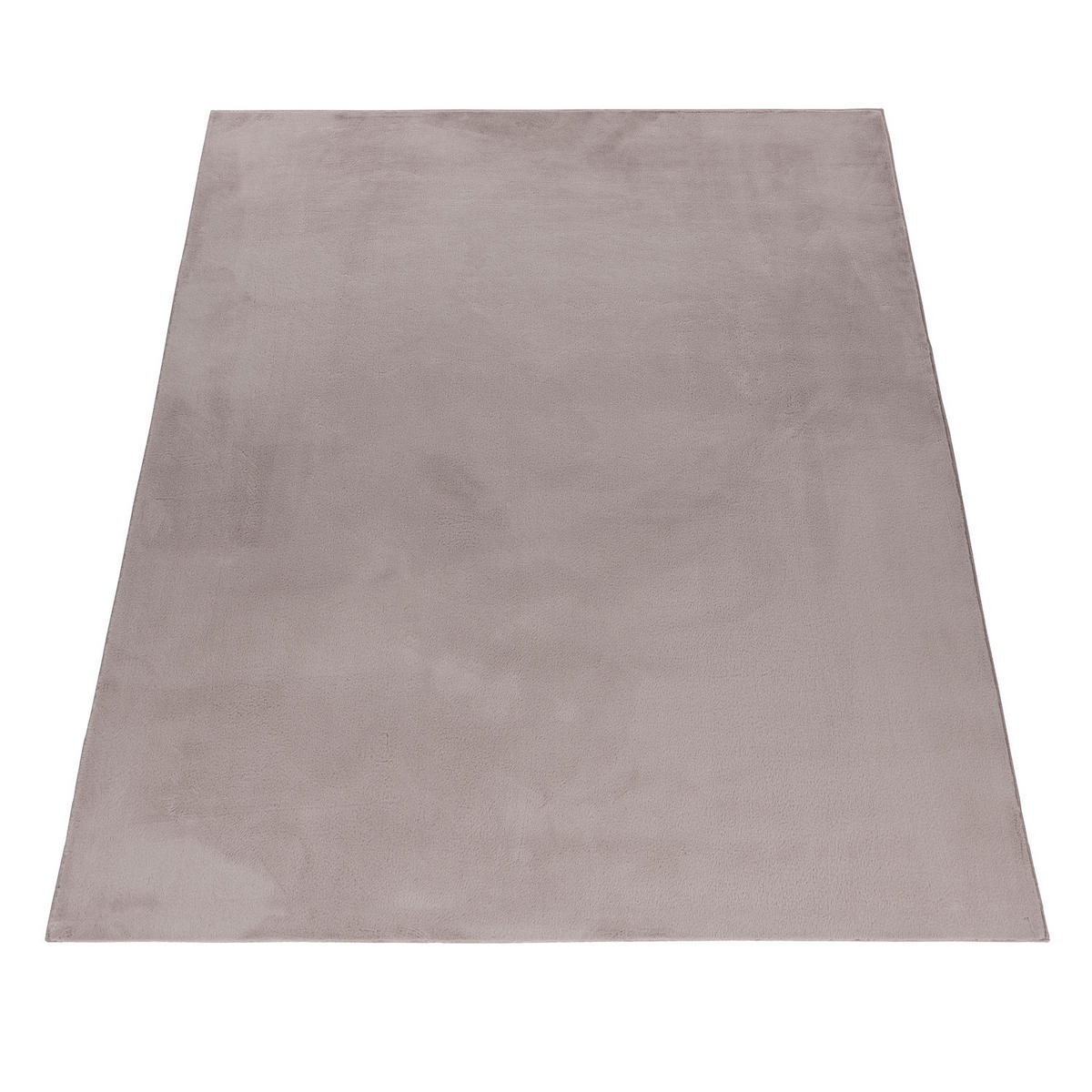TEPPICH Wohnzimmer Einfarbig Pflegeleicht Waschbar OEKO-TEX Beige 60x110 cm Gekettelt Flur – NECKAR - Beige, Textil (60/110cm) - KADIMA DESIGN