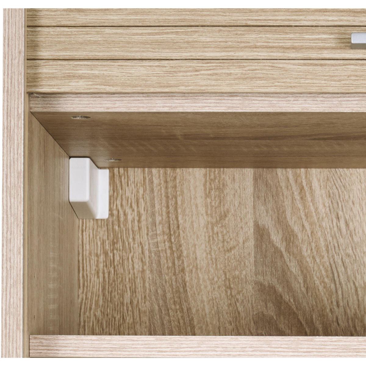 KÜCHENOBERSCHRANK mit Rolladentür 35/60/72cm - Eichefarben, Holzwerkstoff (60/72/35cm) - Simmob