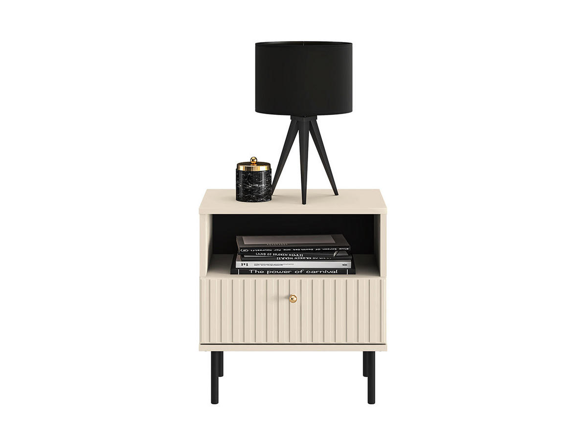 NACHTTISCH – 50 cm – Sophie – Eichefarben - Eichefarben, Holzwerkstoff (50/53/34cm) - hi-markt