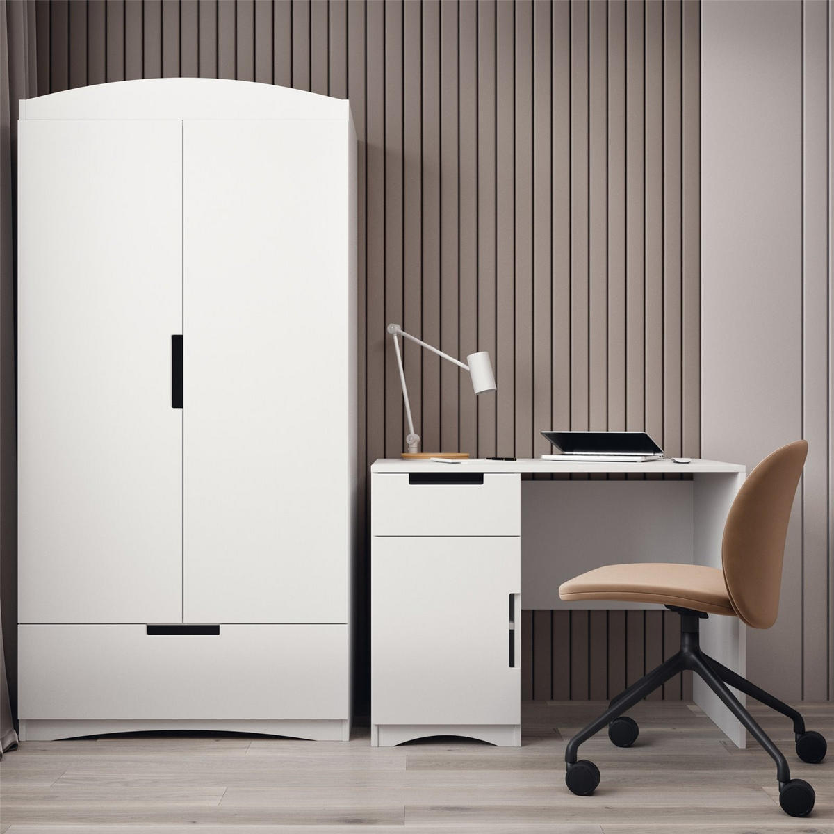 KINDERSCHREIBTISCH CLASSIC Weiß 100/75/60 - Weiß, Holzwerkstoff (100/75/60cm) - RAUMHIRSCH FURNITURE