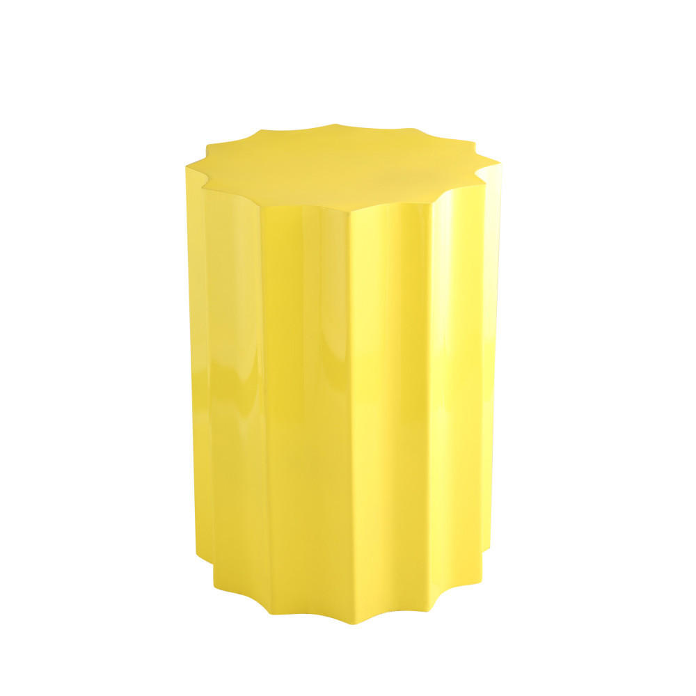 Drawer Beistelltisch Gelb 34x46x34 cm