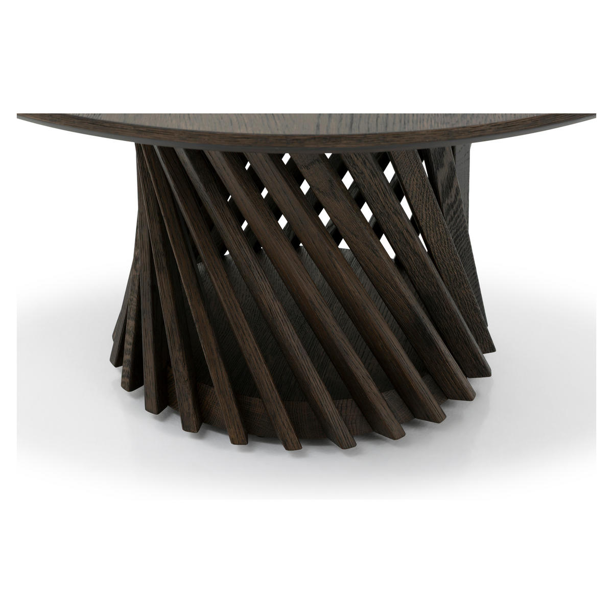 COUCHTISCH Emma, Braune Massiveiche - Braun, Holz (80/60/40cm) - WOODEK