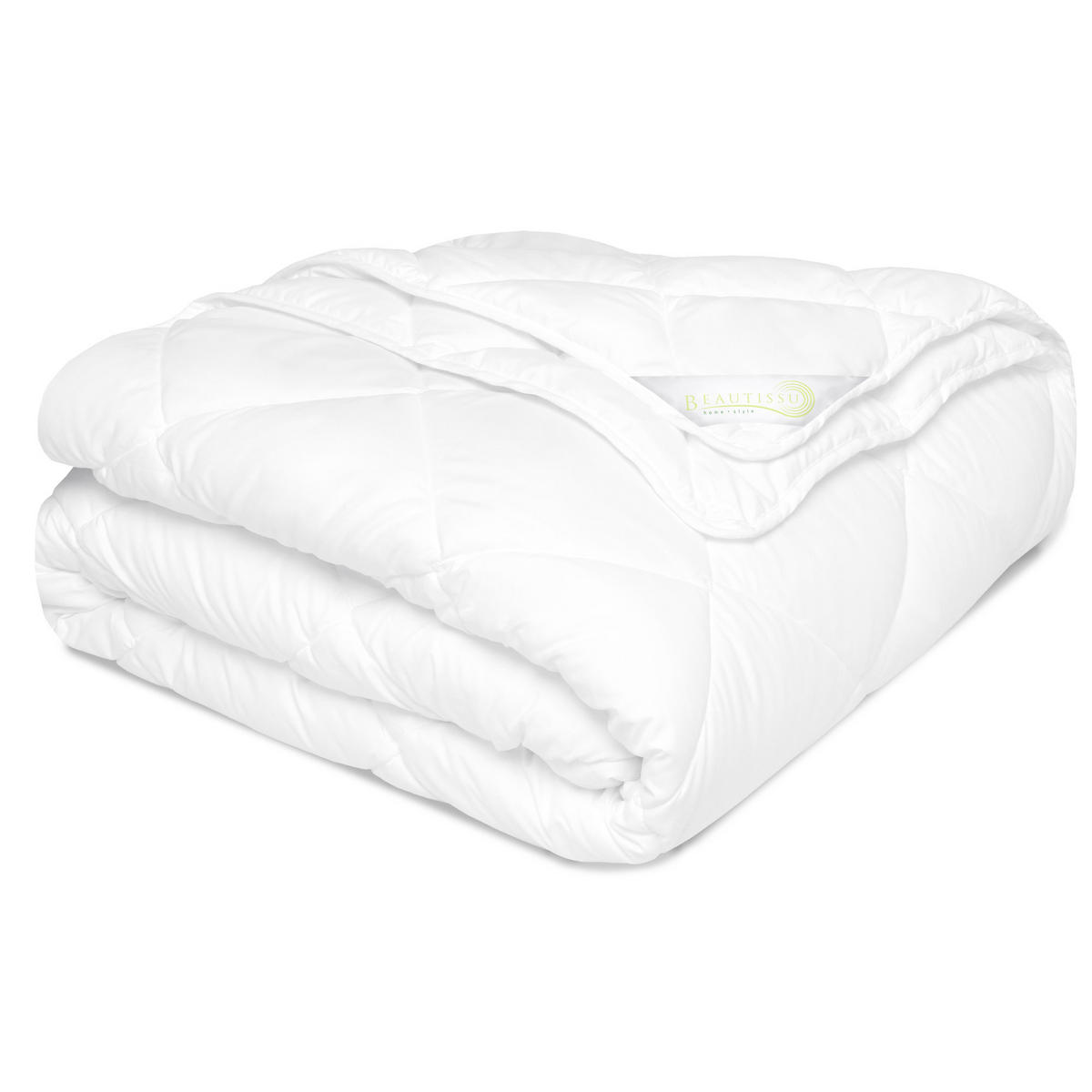BETTDECKE BeauNuit JD 135/200 cm 4 Jahreszeiten - Weiß, Textil (135/200cm) - Beautissu 
