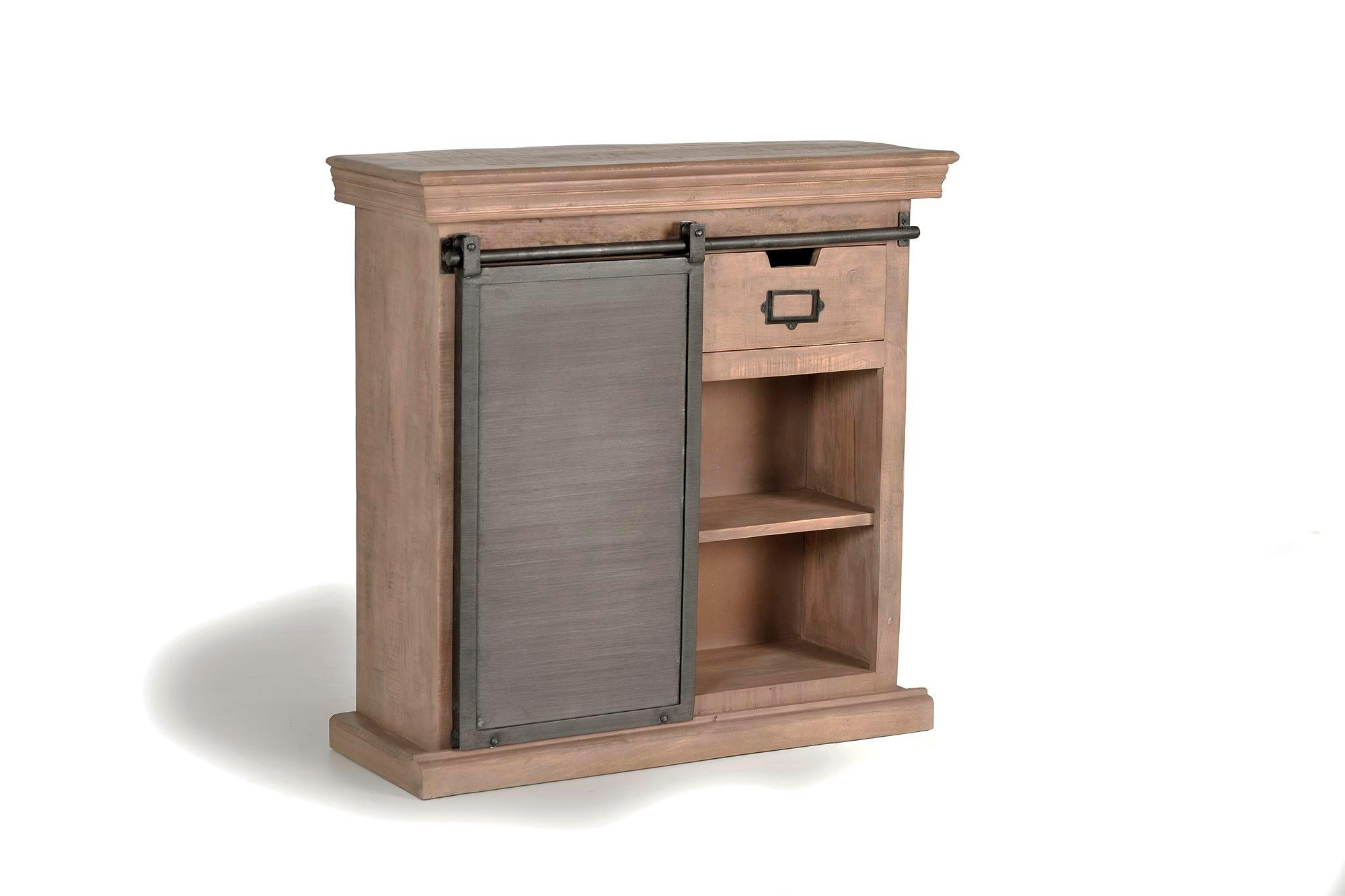 KONSOLE aus Mangoholz - Braun, Holz (32/85/85cm) - Giner y Colomer