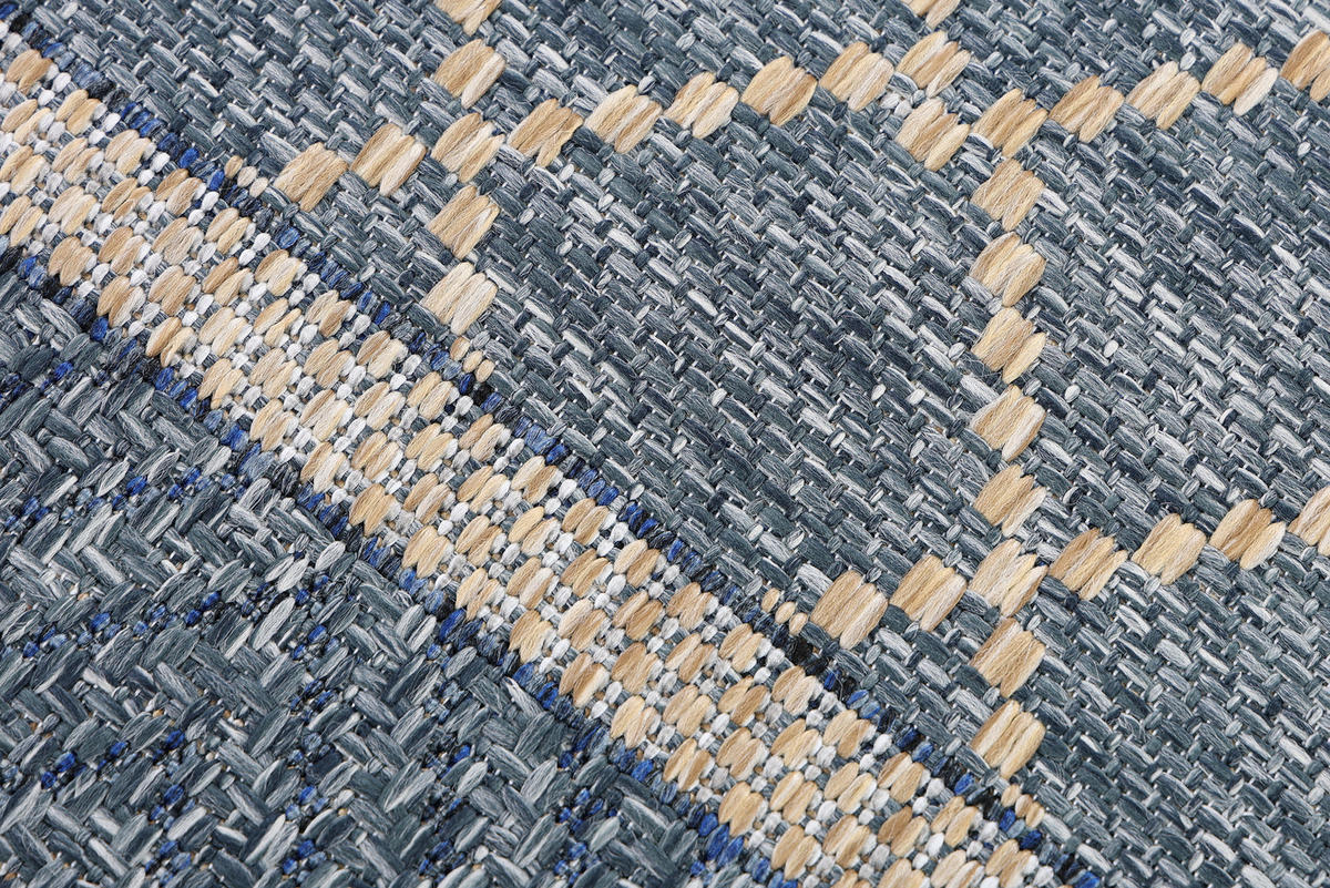 TEPPICH MELISSA BLAU 150/240 cm - Blau, Textil (150/240cm) - Tapiso