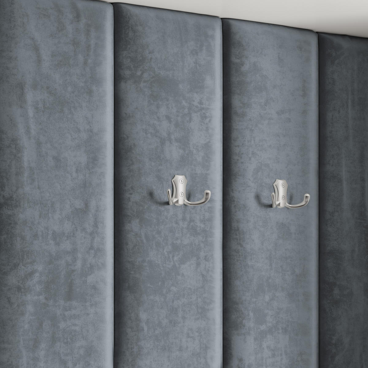 GARDEROBENSCHRANK REMA 150/240/60 cm Modern Garderobe-Set Weiß - Weiß/Grau, Holzwerkstoff (150/240/60cm) - MASSENO