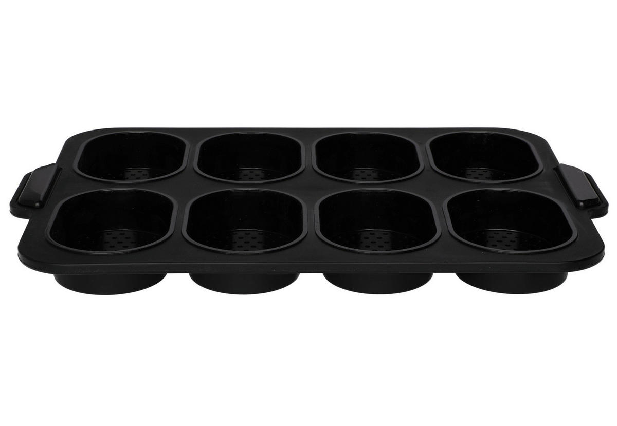 BRÖTCHENFORM Silikon 34/23 cm - Schwarz, Kunststoff (34/2.5/23.5cm)