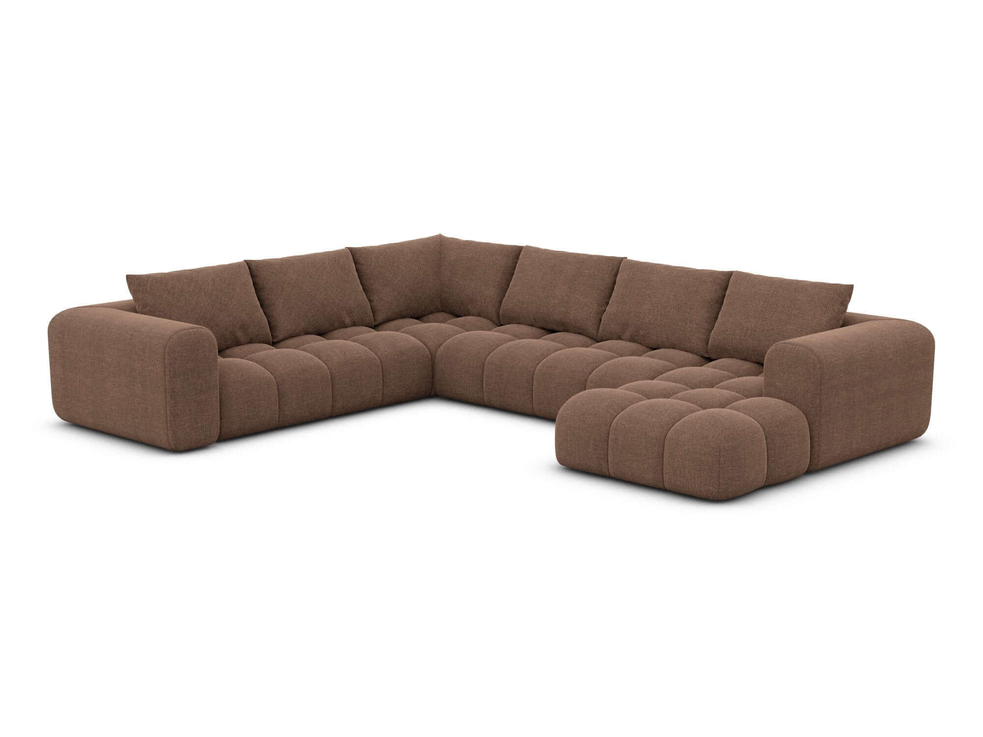 XXXLutz Wohnlandschaft Braun 338x88x267 cm