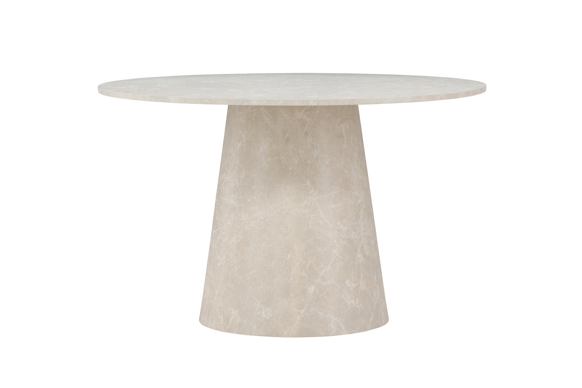 Furnlux Esstisch Grau 120x75x120 cm