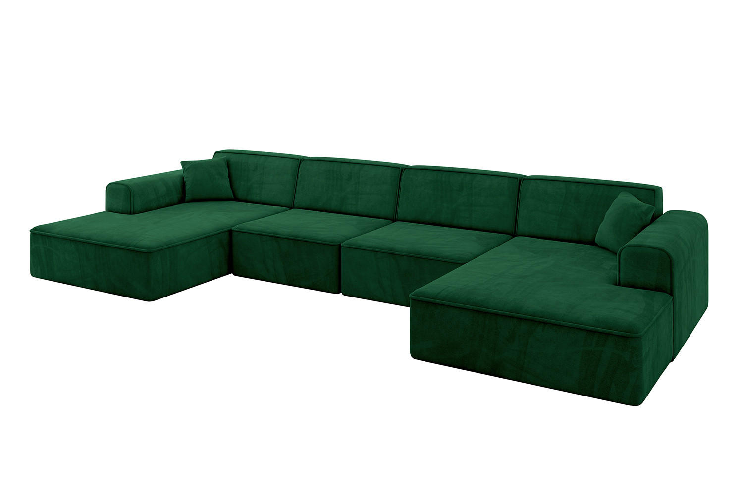 ALTDECOR SEDACÍ SOUPRAVA IREA-U2-v3 – 388 x 171 x 79 cm, zelená