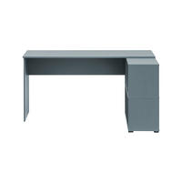 ECKSCHREIBTISCH Jaguar 73,6x150x121,6 cm 6 Fächern Blau - Blau, Holz (121.6/150/73.6cm) - PROREGAL
