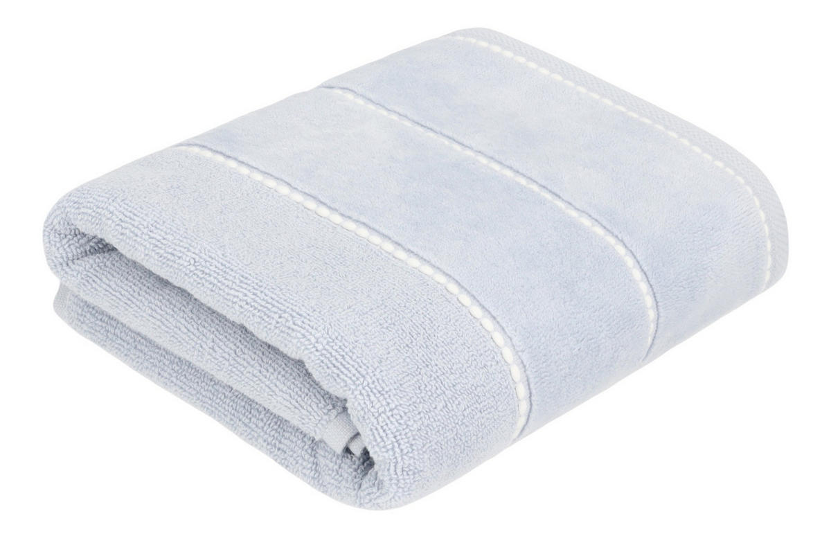 HANDTUCH Velly - Hellblau, Textil (50/90cm) - home&you