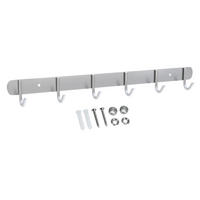 GARDEROBENLEISTE 46/5/5 cm - Silberfarben, Metall (5/5/46cm) - Intirilife