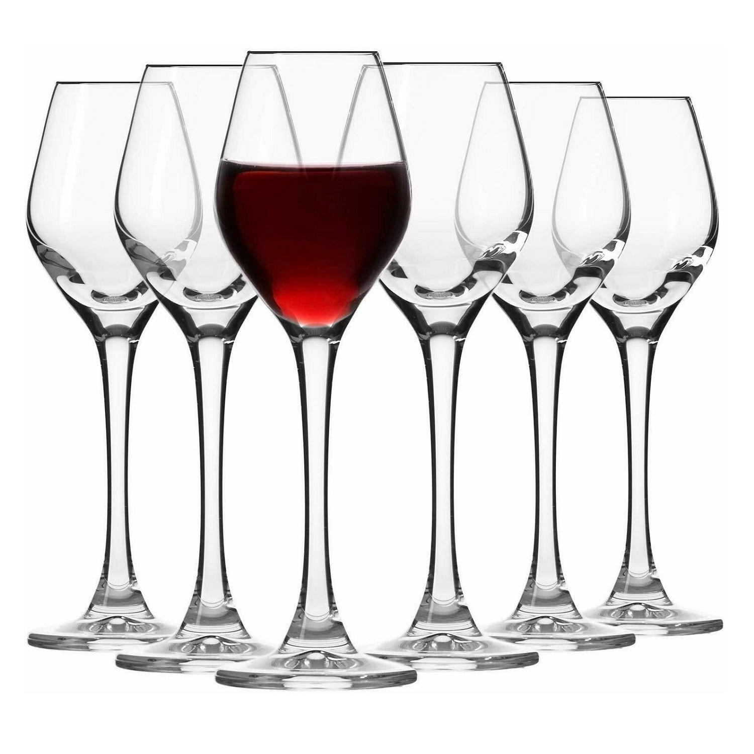 LIKÖRGLÄSER, 6er-Set, 70 ml - Transparent, Glas - Krosno Glass