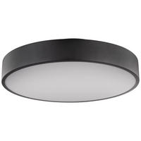 LED DECKENLEUCHTE Metall Schwarz - Schwarz, Metall (40/40/10.5cm) - Globo Lighting