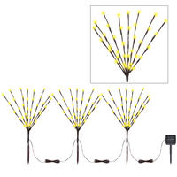 LED AUSSENLEUCHTE Braun Satiniert Erdspieß - Braun, Kunststoff (900/3/62cm) - Globo Lighting