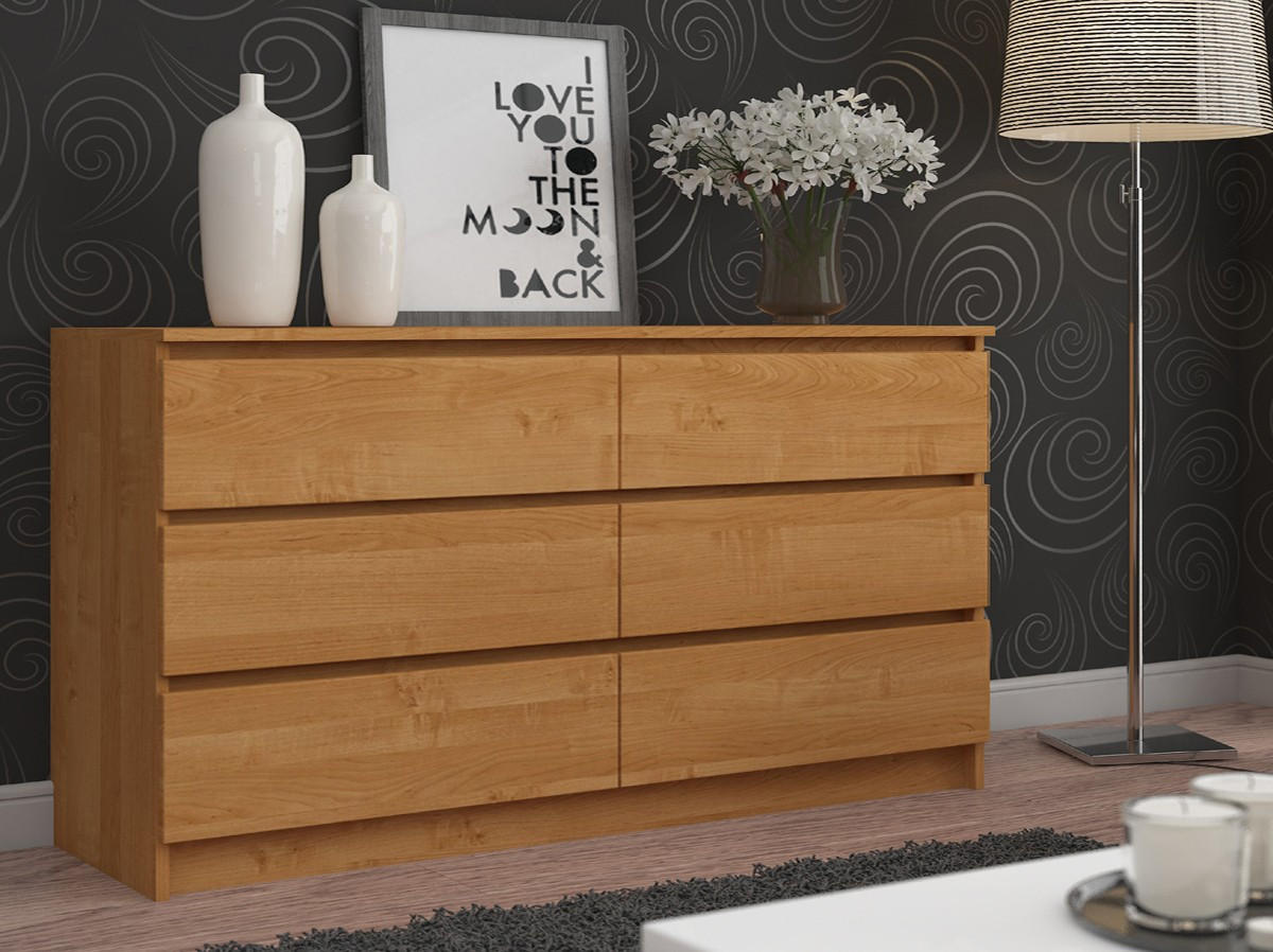 KOMMODE Erlefarben 77/160/40 - Erlefarben, Holzwerkstoff (160/77/40cm) - RAUMHIRSCH FURNITURE