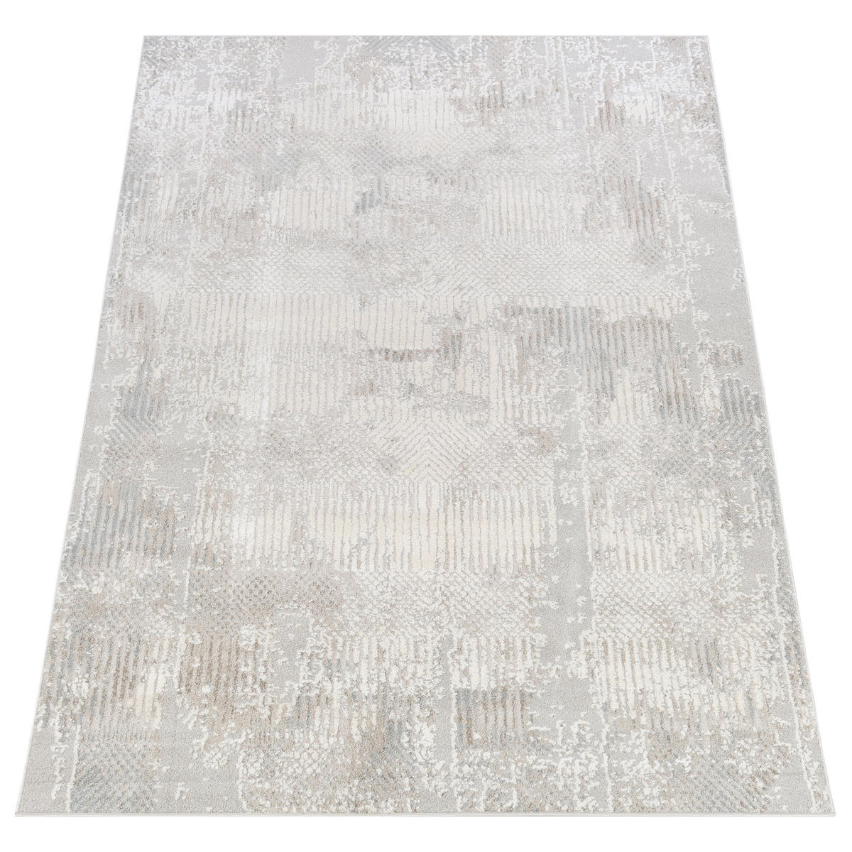 TEPPICH TREND Hellgrau 80/150 cm - Hellgrau, Textil (80/150cm) - Tapiso
