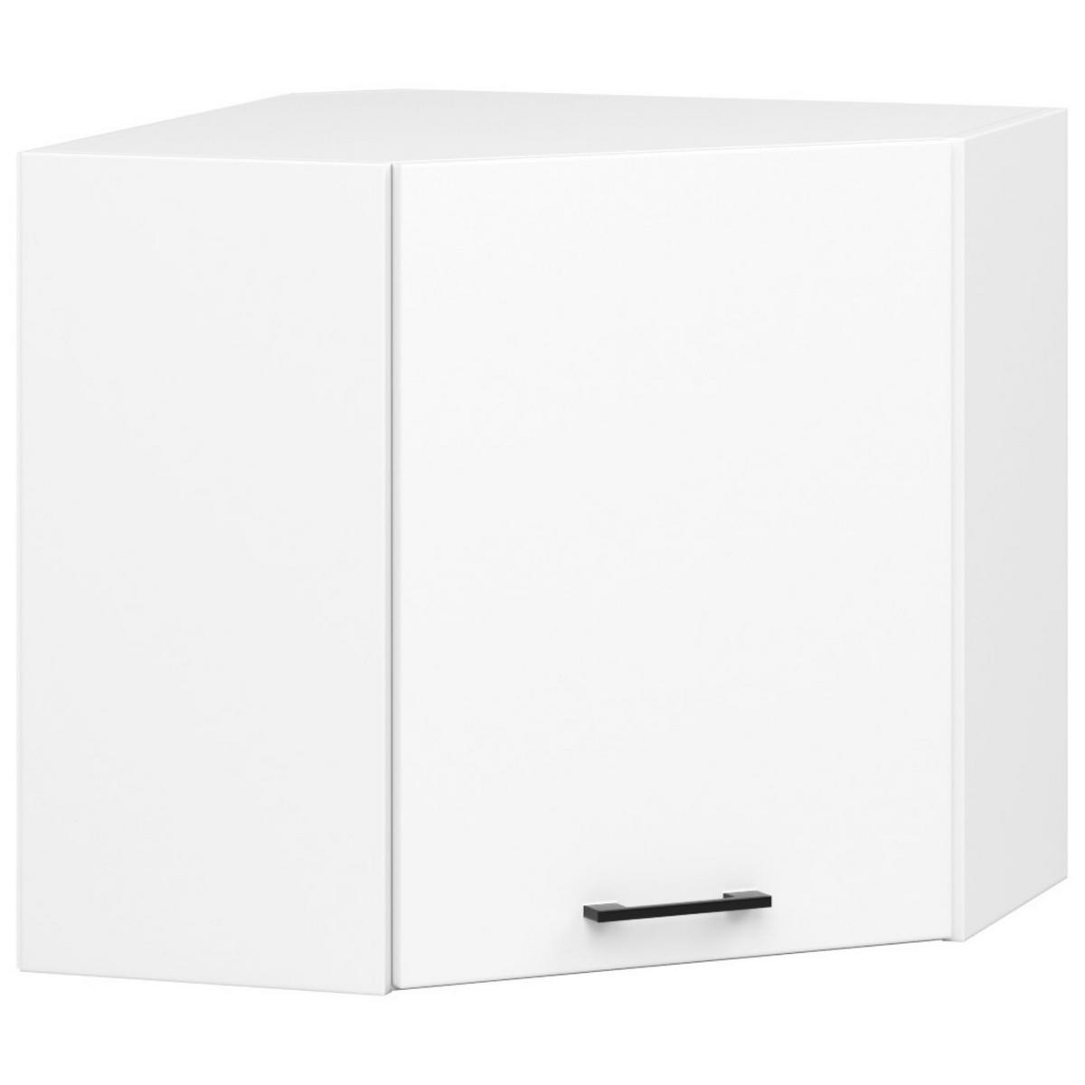 KÜCHENSCHRANK Weiß 30x60x58cm - Schwarz/Weiß, Holzwerkstoff/Kunststoff (60/58/30cm) - Akord